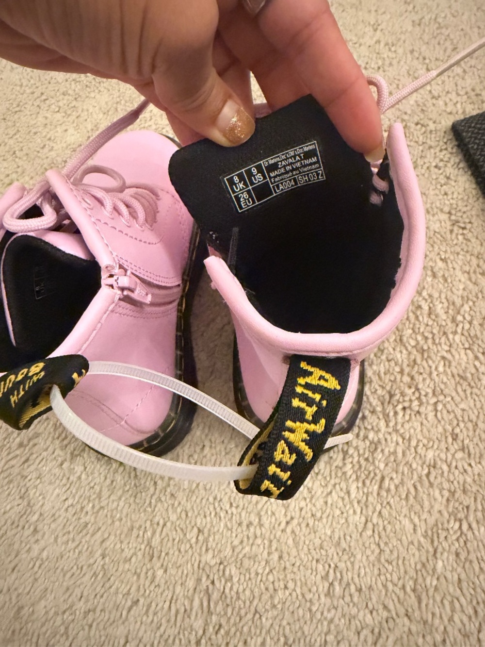 Pink Doc Marten’s Girl’s 10C
